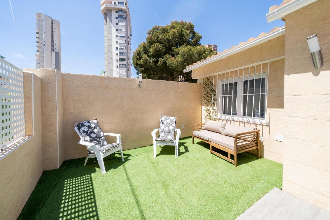 Apartamento Alma Con Terreno Privado Y Parking Compartido - A 800M De Playa Poniente Бенидорм Экстерьер фото