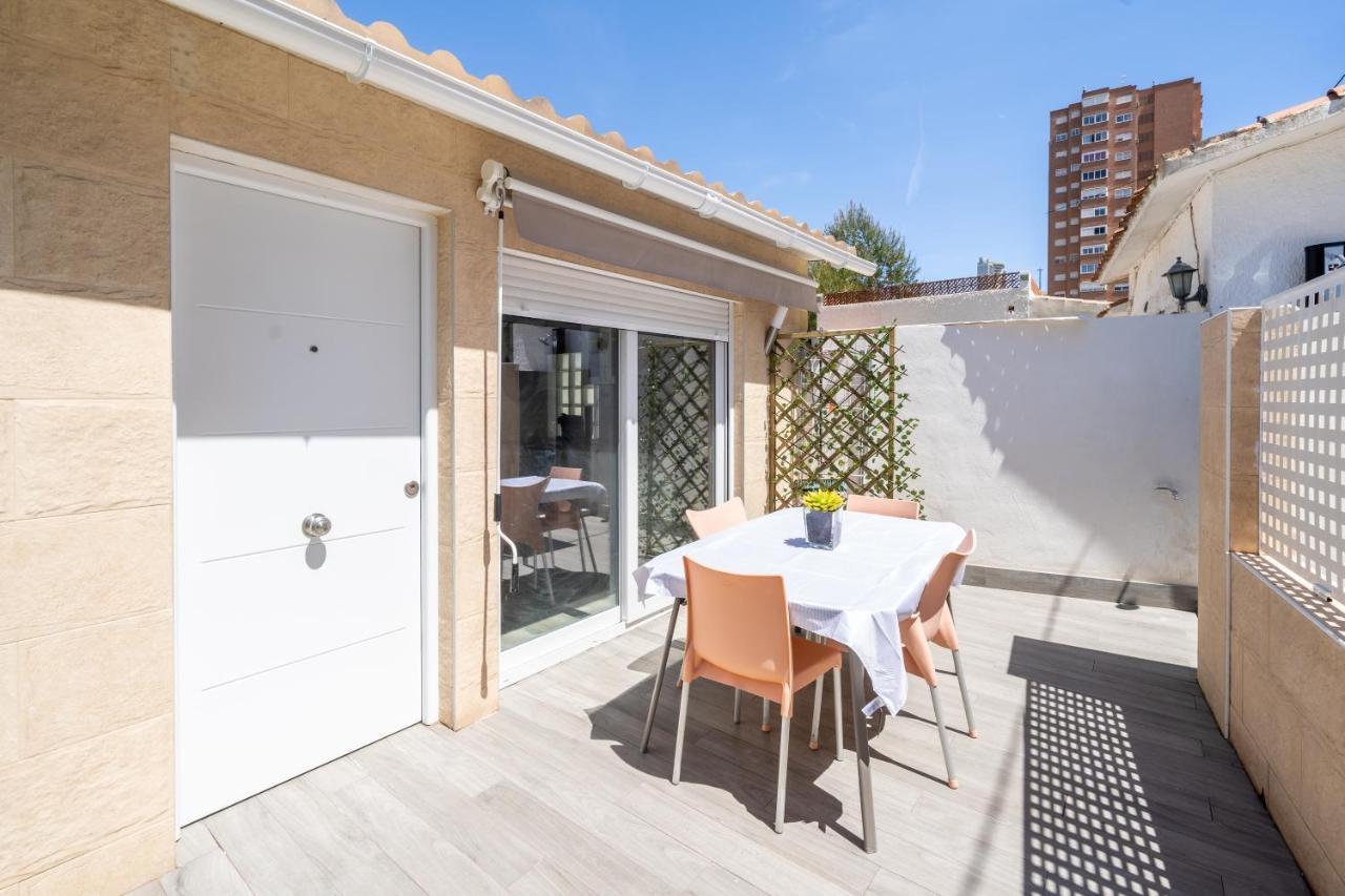 Apartamento Alma Con Terreno Privado Y Parking Compartido - A 800M De Playa Poniente Бенидорм Экстерьер фото