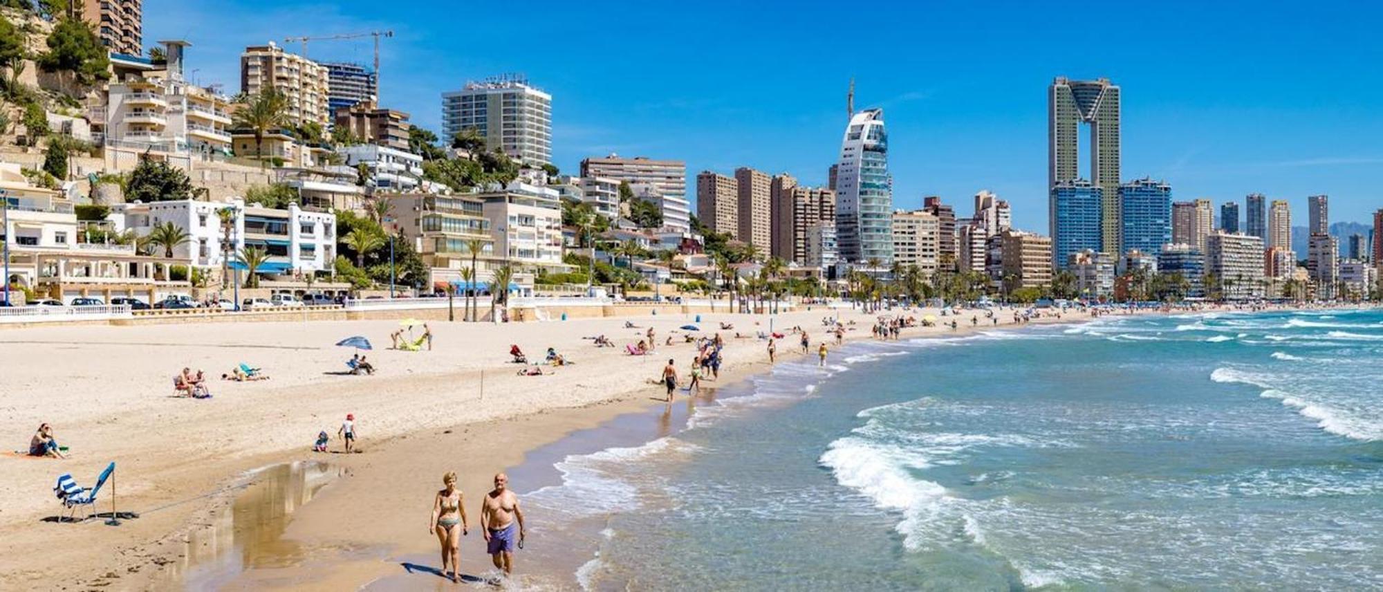 Apartamento Alma Con Terreno Privado Y Parking Compartido - A 800M De Playa Poniente Бенидорм Экстерьер фото